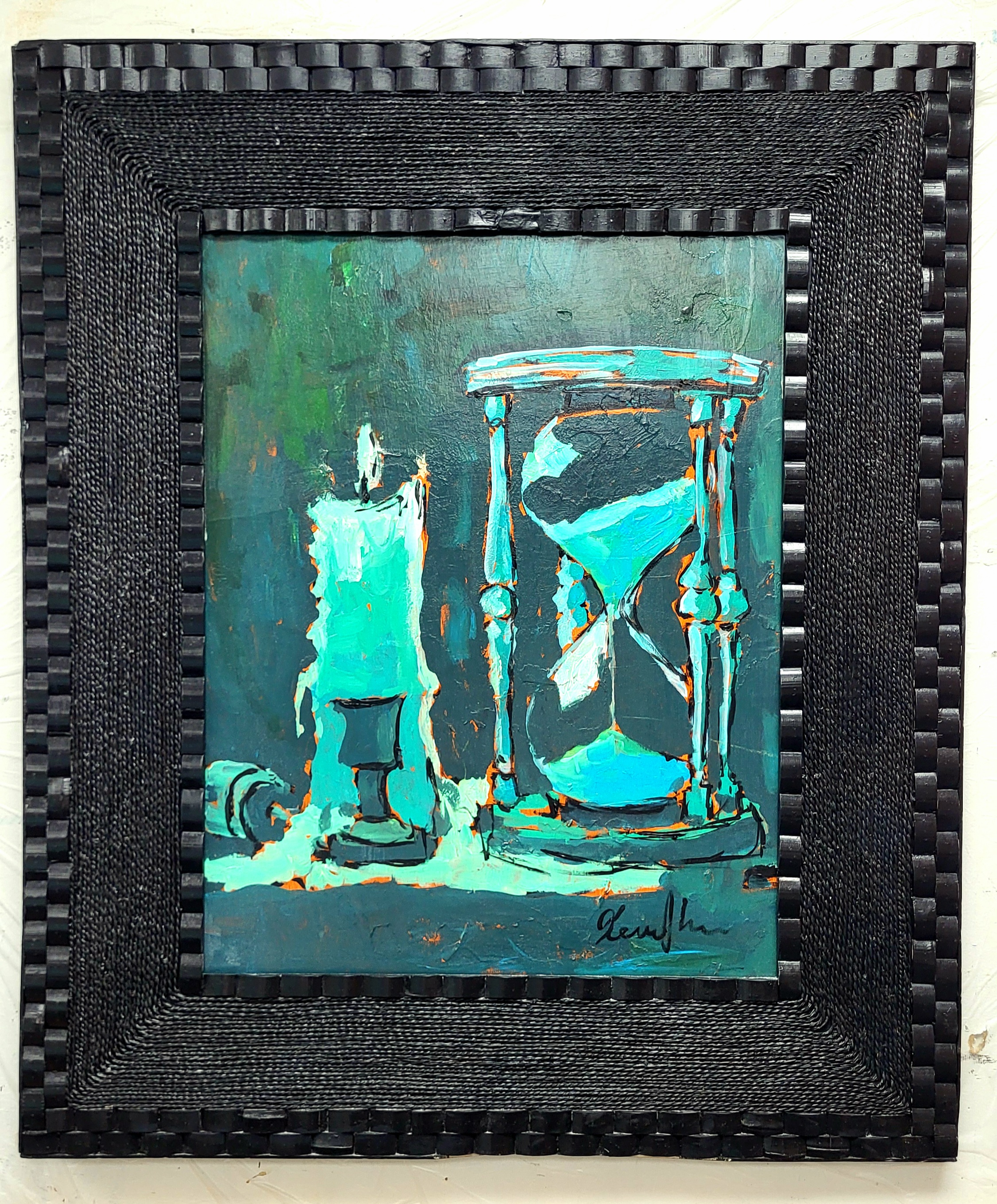 Ephemeral Glow 5 framed artwork