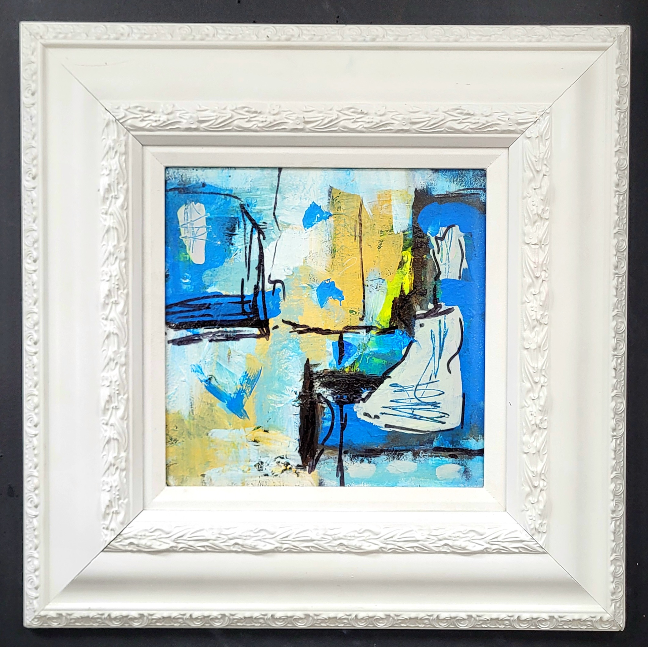 Relaxation framed architectural panel